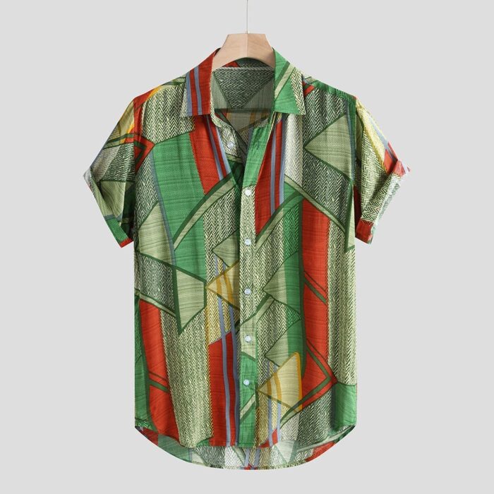 Hawaii Shirts Men Hip Hop Printing Shirts - Image 6