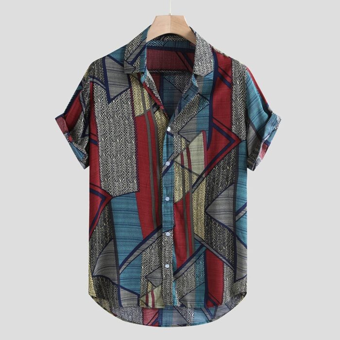 Hawaii Shirts Men Hip Hop Printing Shirts - Image 7