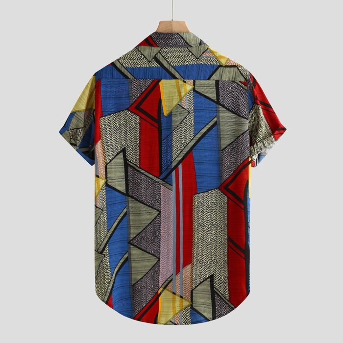 Hawaii Shirts Men Hip Hop Printing Shirts - Image 3