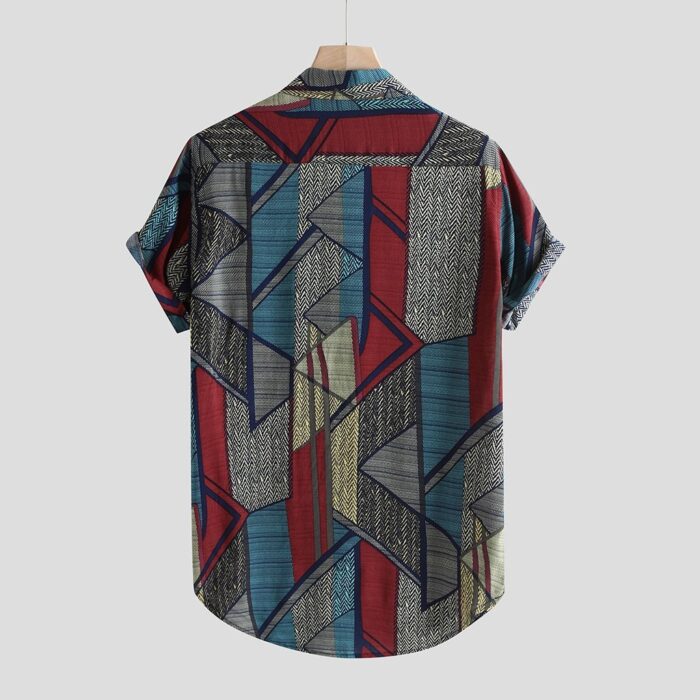 Hawaii Shirts Men Hip Hop Printing Shirts - Image 5