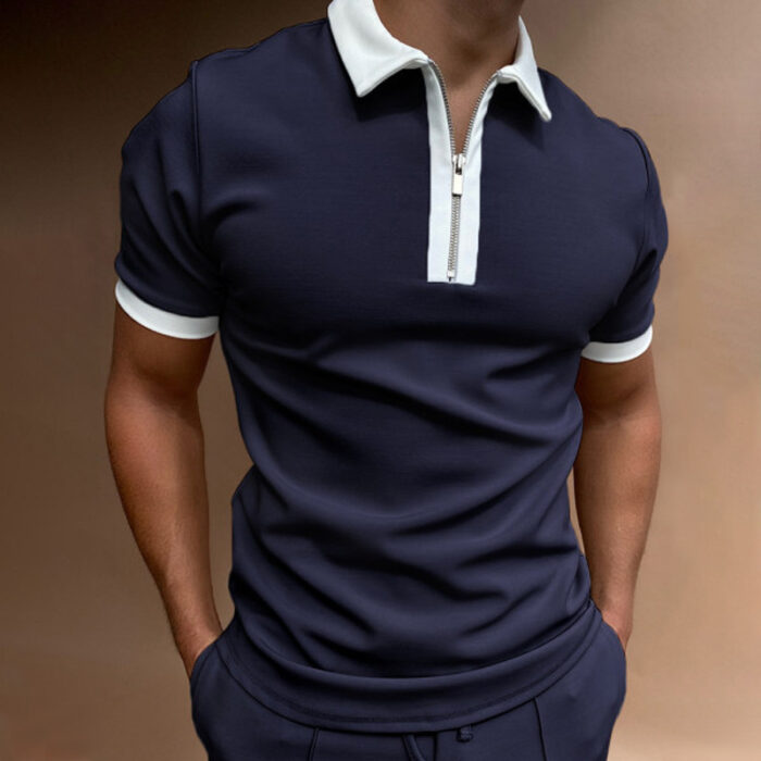 Men's Polo Shirt Men Solid Polo Shirts Brand Men Short-Sleeved Shirt Summer Shirt Man Clothing - Image 6