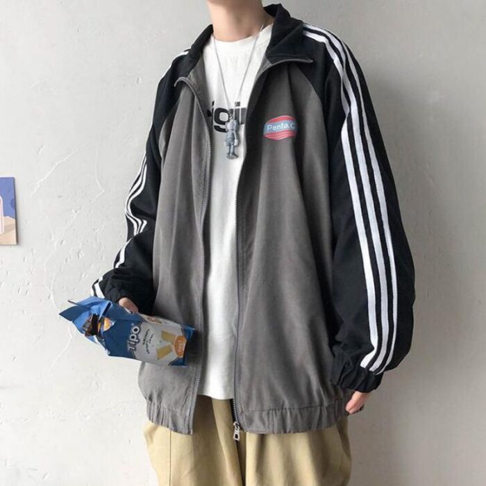 Men's Casual Clothes Autumn Coat Men Autumn Korean Trend Tooling Jacket Men - Image 6
